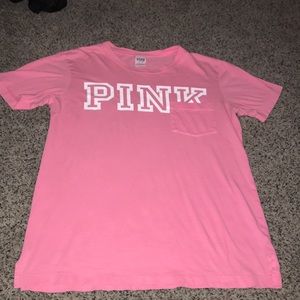 PINK Victoria’s Secret Boyfriend pocket tee